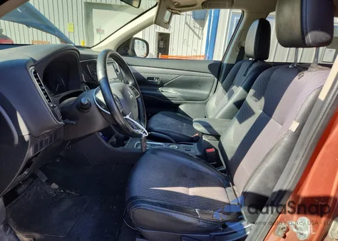 2015 Mitsubishi Outlander Se from USA, damaged, VIN JA4AZ3A33FZ011352